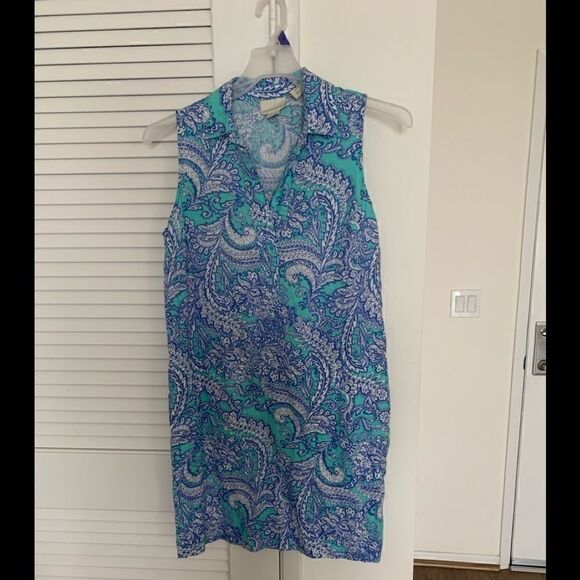 CYNTHIA ROWLEY collared linen dress size 8  NWT - Picture 1 of 4